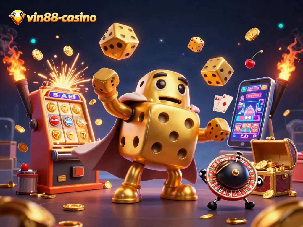Experience thrilling gameplay at vin88-casino with vibrant 3D elements and dynamic gaming features.