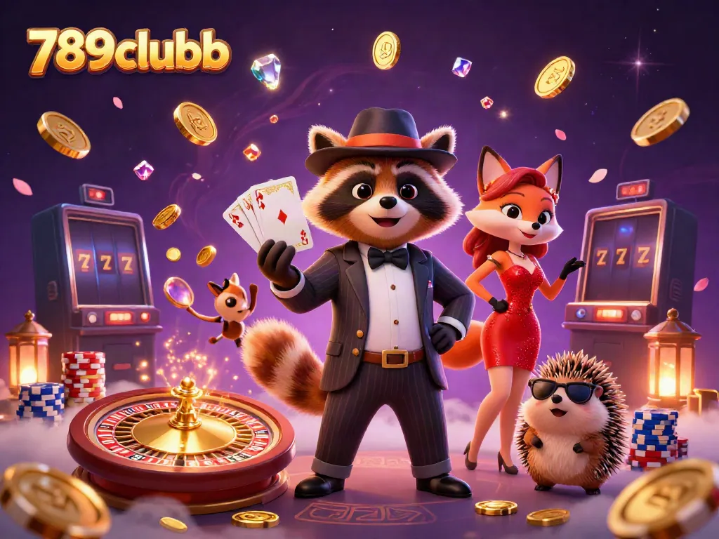 Indulge in excitement at 789clubb while enjoying a royal flush in a vibrant casino atmosphere.