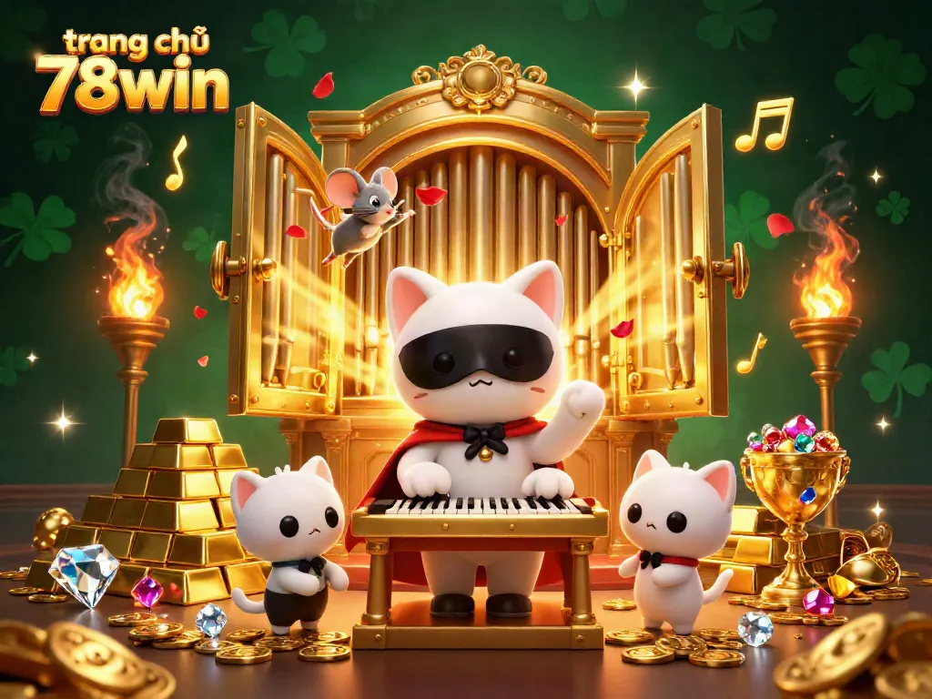 Engage with thrilling games at trang chủ 78win, featuring vibrant casino illustrations.
