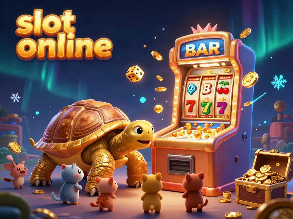 Engage with the exciting slot online experience showcasing dynamic casino elements and vibrant characters.