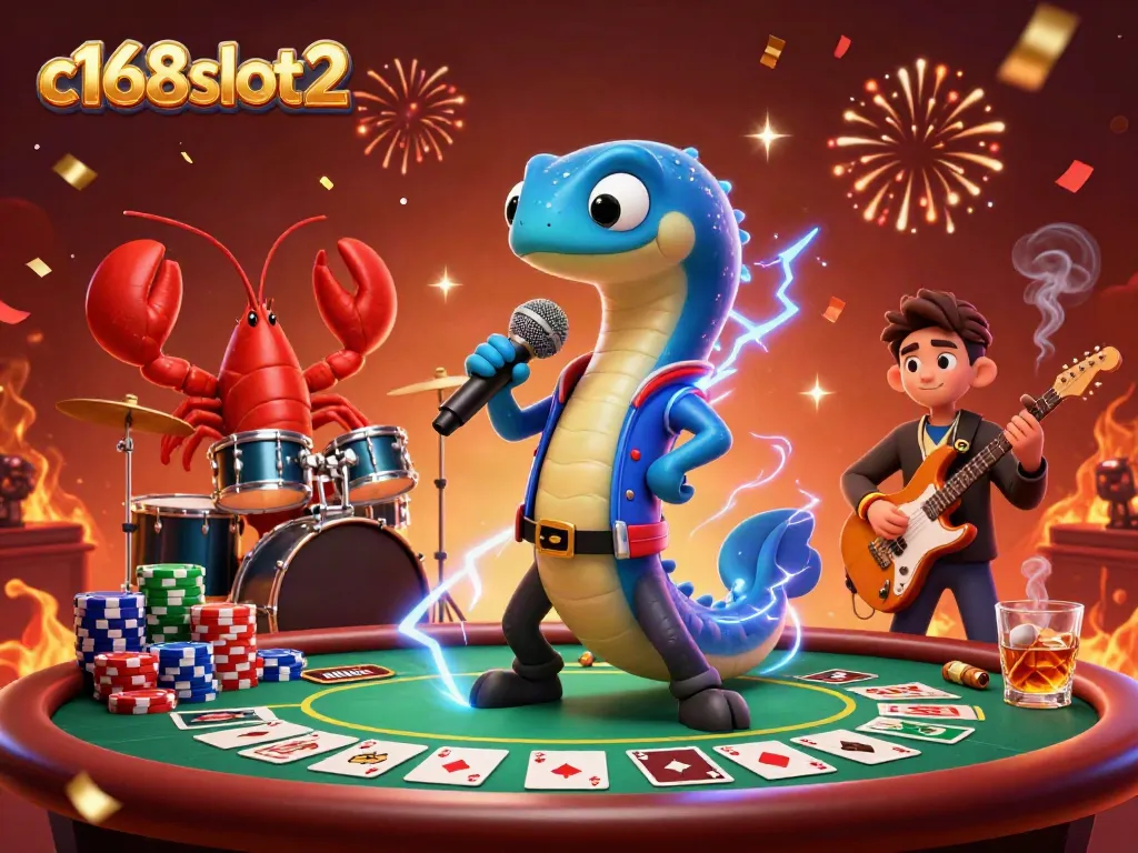 Experience fun gaming moments with c168slot2 in an underwater casino scene filled with animated characters and vibrant elements.