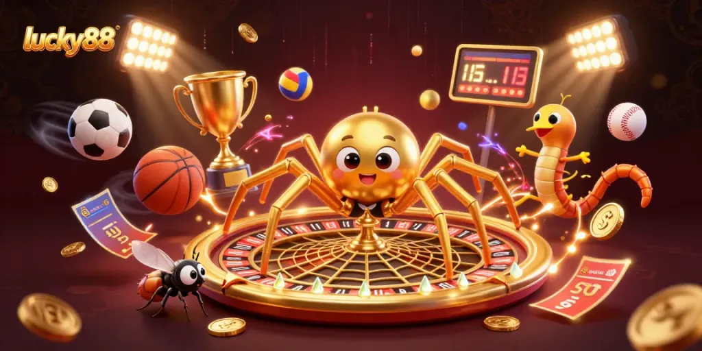 Engage with lucky88's captivating gaming experience featuring dynamic betting action and exciting atmosphere.